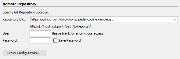 clone repo on NetBeans